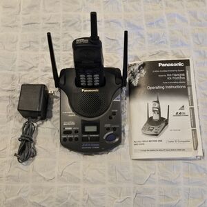Panasonic 2.4GHz Cordless Phone System – With Answering Machine